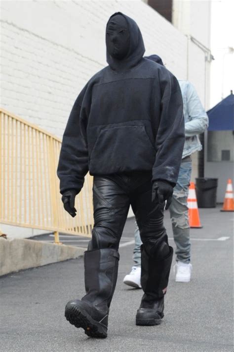 kanye west lv suit|kanye west all black fit.